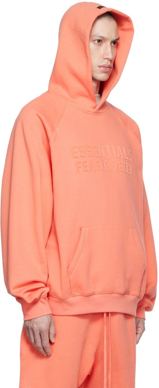 Essentials Fear of God Coral Men's Medium NWT Casual Hoodie
